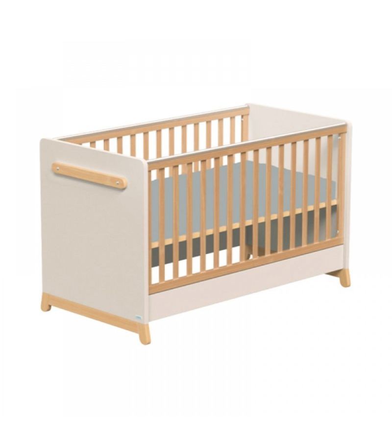 CASABABY Palmer Beige Βρεφικό Κρεβάτι Μετατρεπόμενο Σε Προεφηβικό για στρώμα 140x70cm