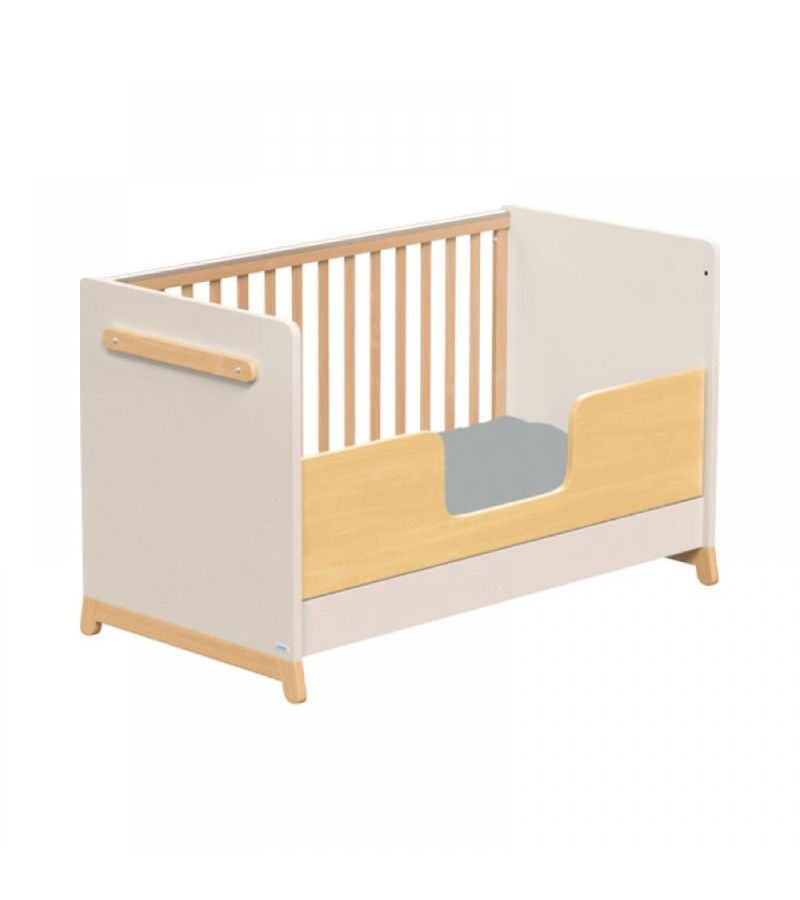 CASABABY Palmer Beige Βρεφικό Κρεβάτι Μετατρεπόμενο Σε Προεφηβικό για στρώμα 140x70cm