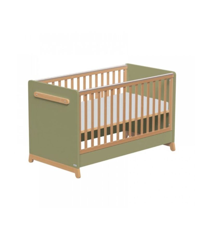 CASABABY Palmer Olive Βρεφικό Κρεβάτι Μετατρεπόμενο Σε Προεφηβικό για στρώμα 140x70cm