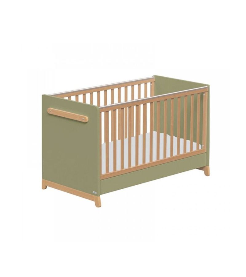 CASABABY Palmer Olive Βρεφικό Κρεβάτι Μετατρεπόμενο Σε Προεφηβικό για στρώμα 140x70cm