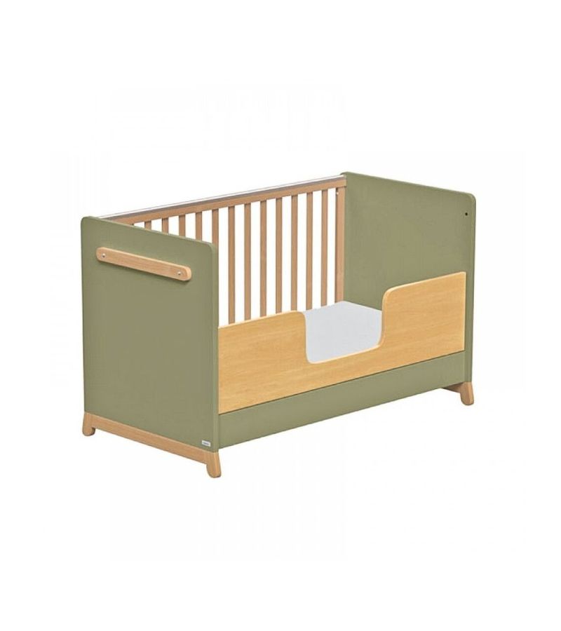 CASABABY Palmer Olive Βρεφικό Κρεβάτι Μετατρεπόμενο Σε Προεφηβικό για στρώμα 140x70cm