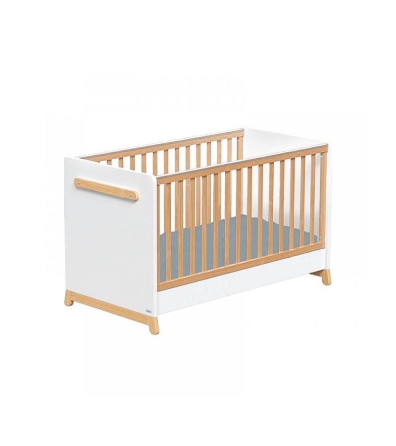 CASABABY Palmer White Βρεφικό Κρεβάτι Μετατρεπόμενο Σε Προεφηβικό για στρώμα 140x70cm