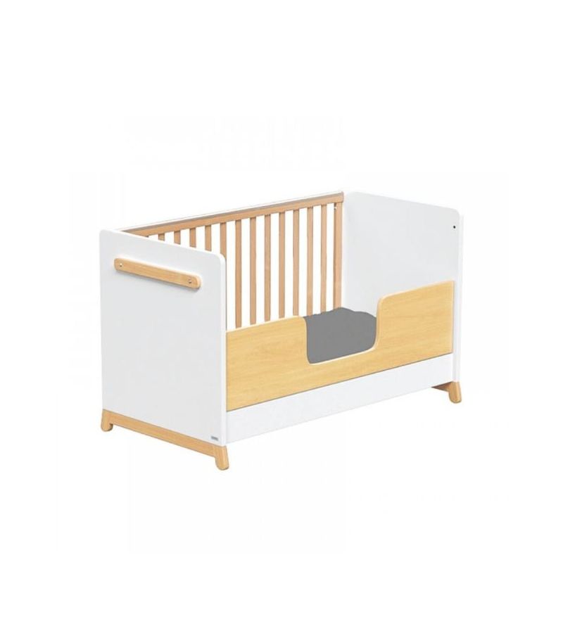 CASABABY Palmer White Βρεφικό Κρεβάτι Μετατρεπόμενο Σε Προεφηβικό για στρώμα 140x70cm