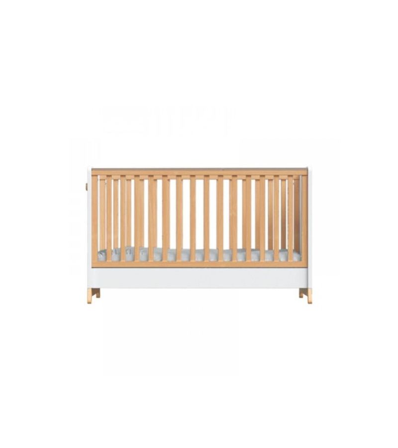 CASABABY Palmer White Βρεφικό Κρεβάτι Μετατρεπόμενο Σε Προεφηβικό για στρώμα 140x70cm