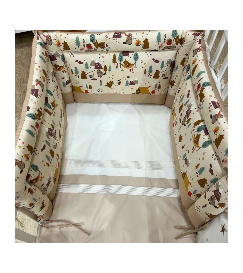 Πάντα NATALINO BEBELINO 190x40cm Κατασκήνωση Μπεζ 114