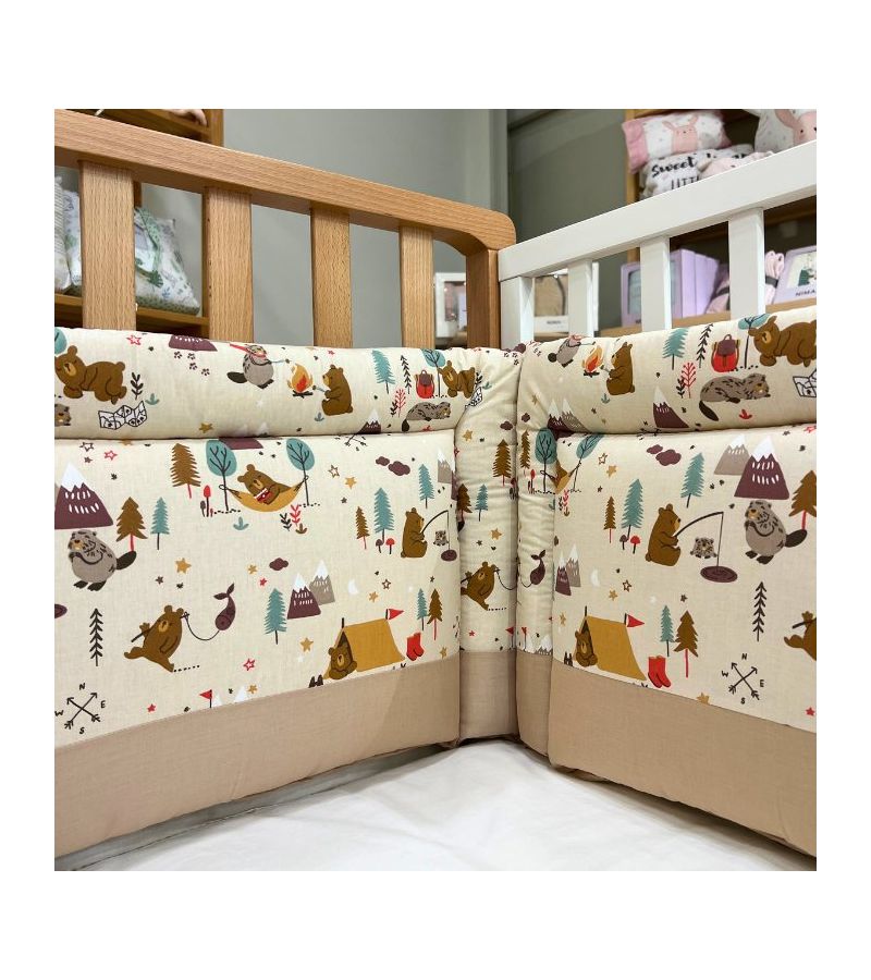 Πάντα NATALINO BEBELINO 190x40cm Κατασκήνωση Μπεζ 114