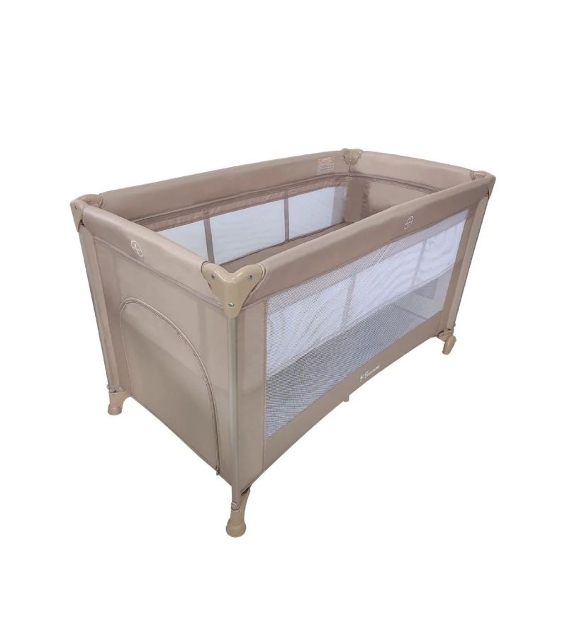 Παρκοκρέβατο BABY ADVENTURE Dream 2 επιπέδου Beige BR79354