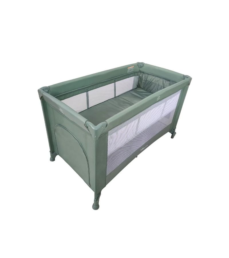 Παρκοκρέβατο BABY ADVENTURE Dream 2 επιπέδου Khaki BR79356