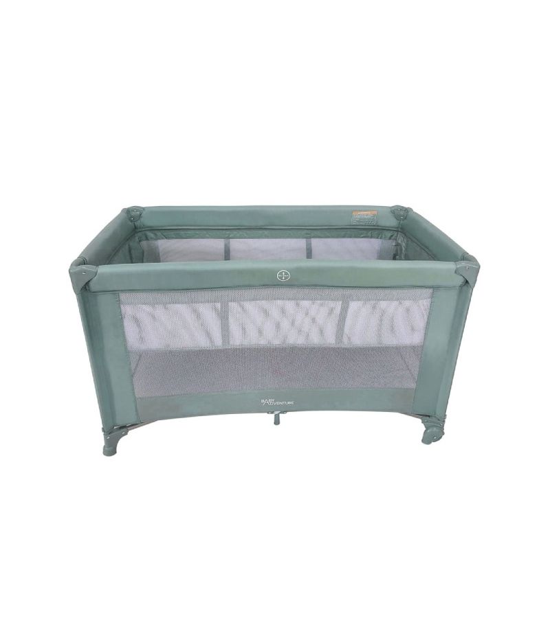 Παρκοκρέβατο BABY ADVENTURE Dream 2 επιπέδου Mint BR79355