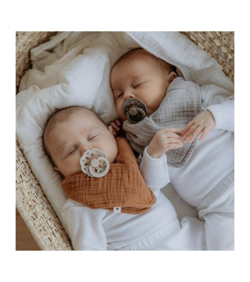 Πιπίλες BIBS Boheme Ivory/Sage Latex 0+ μηνών 230101