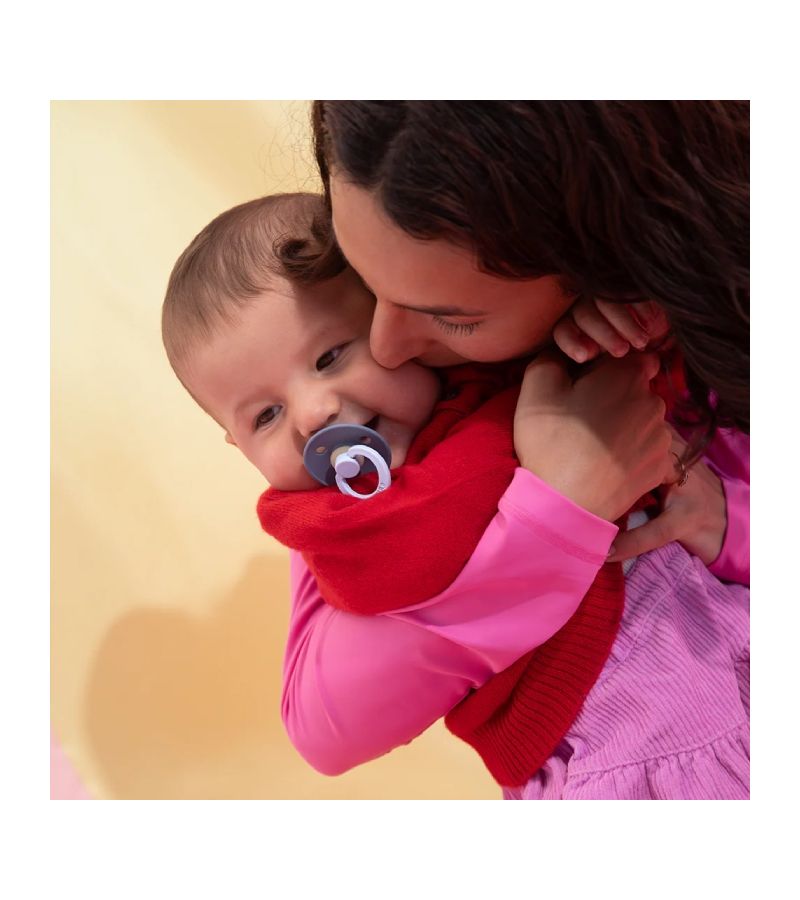 Πιπίλες BIBS Colour STUDIO Colour Fusion - Baby Blue Petrol Mix Latex 0+ μηνών 11028101