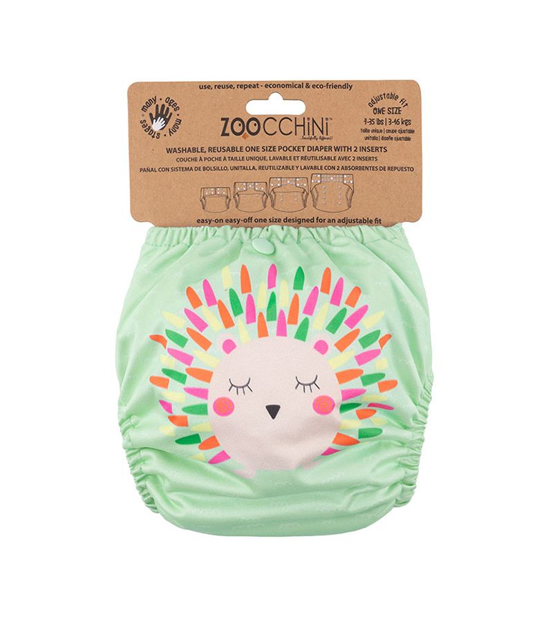 ZOOCCHINI Πλενόμενη Πάνα Σκαντζόχοιρος 3-16kg