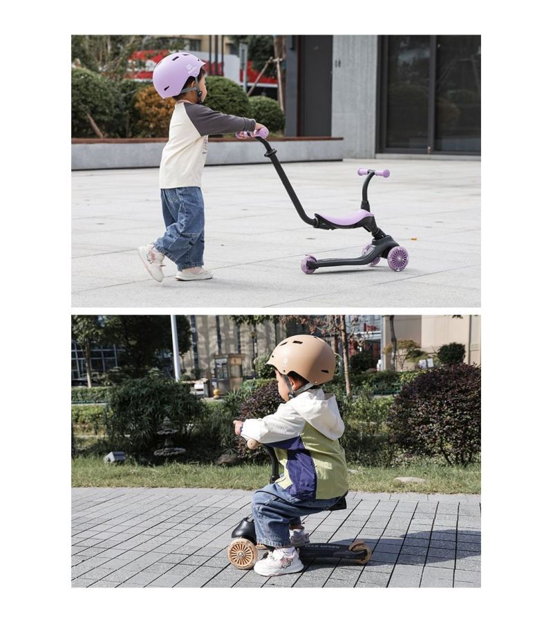 QPlay Sema Evo 6in1 Πατίνι Coral Pink