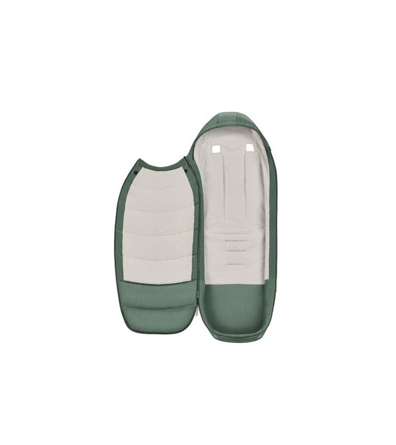 Ποδόσακος CYBEX Platinum Footmuff Leaf Green