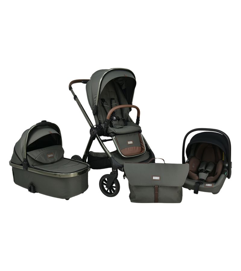 Πολυκαρότσι 3 σε 1 BEBE STARS Onyx Dusty Olive 340-189