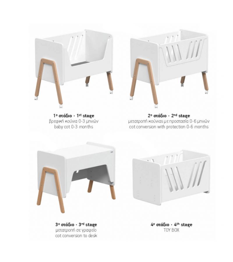 CASABABY Πολυμορφικό Λίκνο Genius 590139