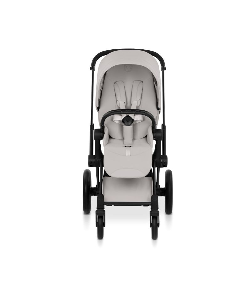 Βρεφικό Καρότσι CYBEX Priam Style City Grey Σκελετός Matt Black 