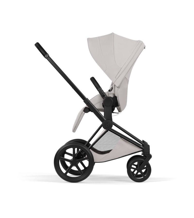 Βρεφικό Καρότσι CYBEX Priam Style City Grey Σκελετός Matt Black 
