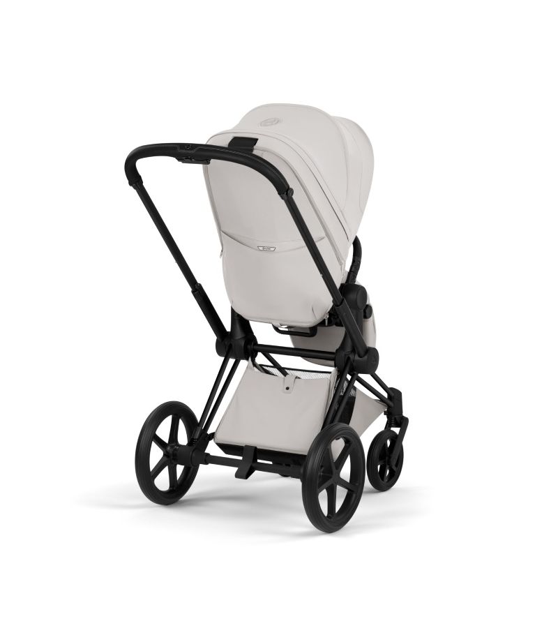 Βρεφικό Καρότσι CYBEX Priam Style City Grey Σκελετός Matt Black 