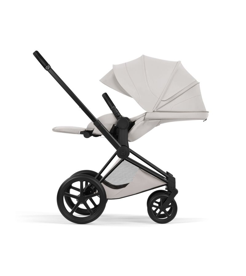 Βρεφικό Καρότσι CYBEX Priam Style City Grey Σκελετός Matt Black 