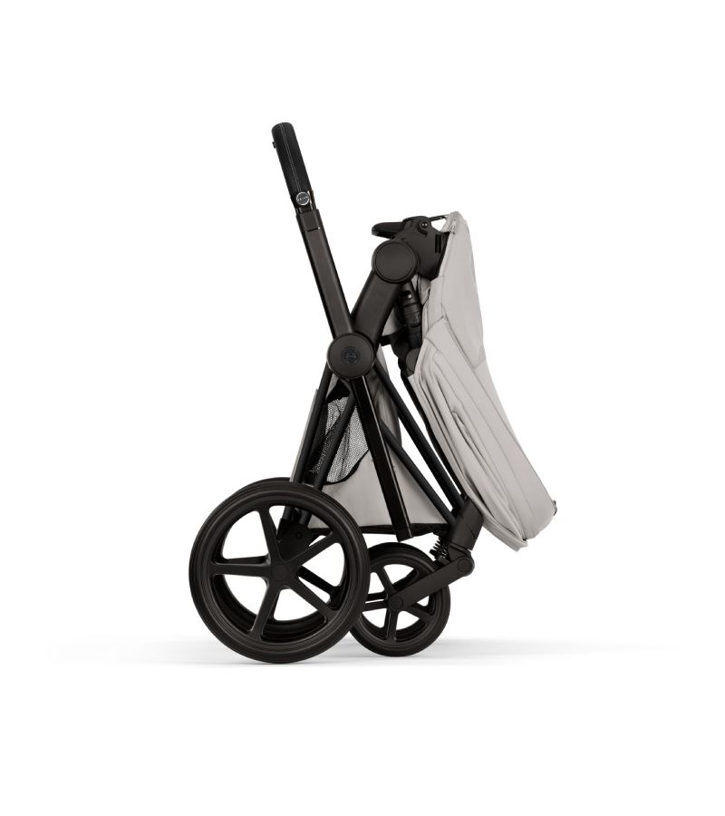 Βρεφικό Καρότσι CYBEX Priam Style City Grey Σκελετός Matt Black 