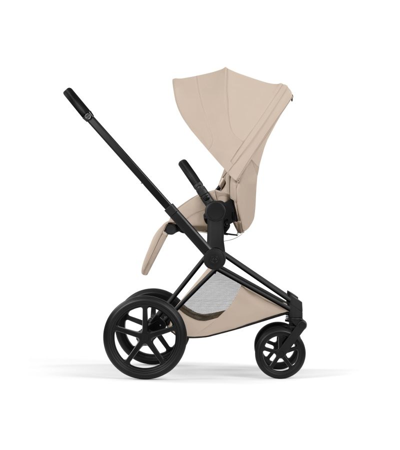 Βρεφικό Καρότσι CYBEX Priam Style Cozy Beige Σκελετός Matt Black 
