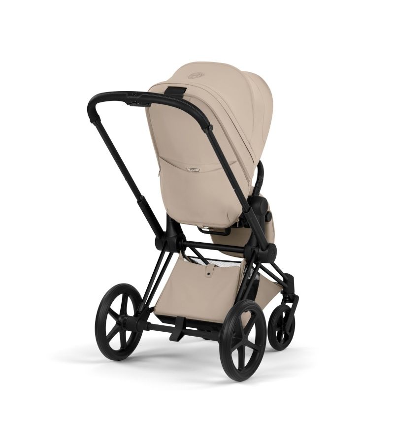 Βρεφικό Καρότσι CYBEX Priam Style Cozy Beige Σκελετός Matt Black 