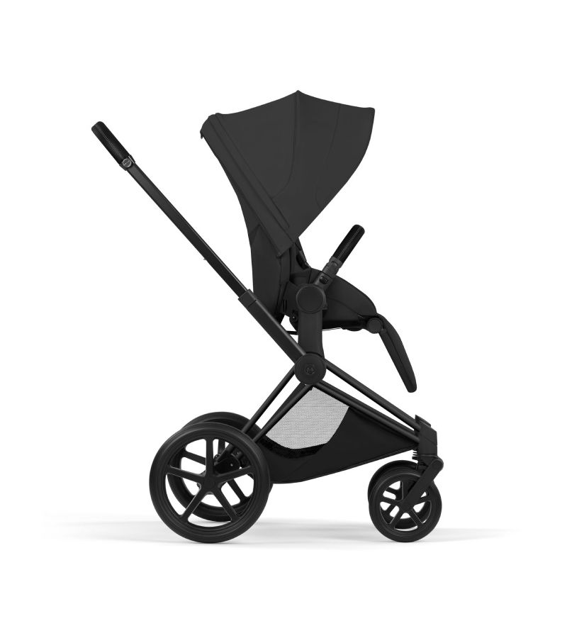 Βρεφικό Καρότσι CYBEX Priam Style Sepia Black Σκελετός Matt Black 