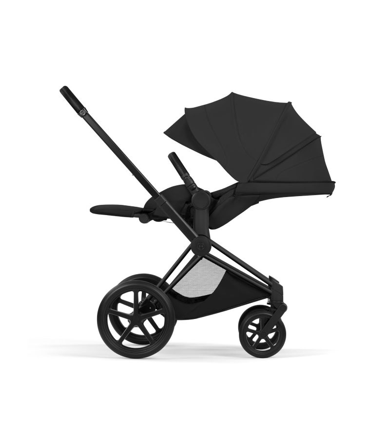 Βρεφικό Καρότσι CYBEX Priam Style Sepia Black Σκελετός Matt Black 
