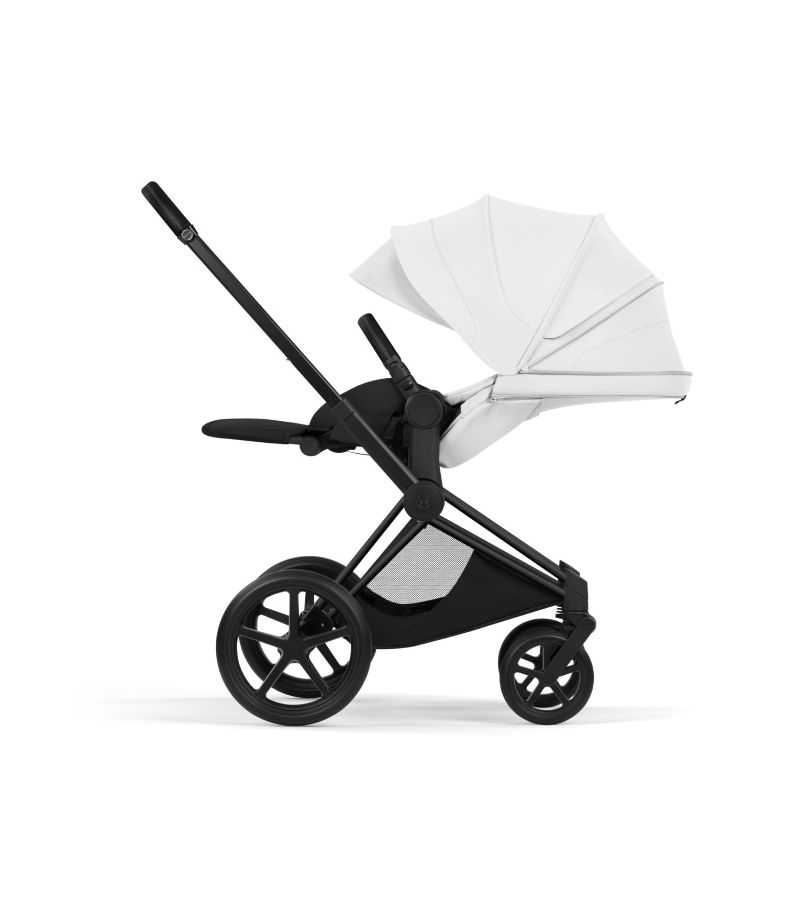 Βρεφικό Καρότσι CYBEX Priam Style Off White Σκελετός Matt Black 