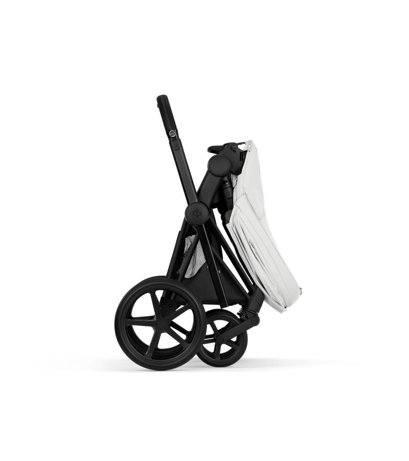 Βρεφικό Καρότσι CYBEX Priam Style Off White Σκελετός Matt Black 