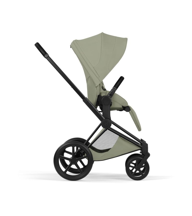 Βρεφικό Καρότσι CYBEX Priam Style Sage Green Σκελετός Matt Black 