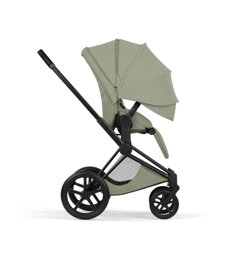 Βρεφικό Καρότσι CYBEX Priam Style Sage Green Σκελετός Matt Black 