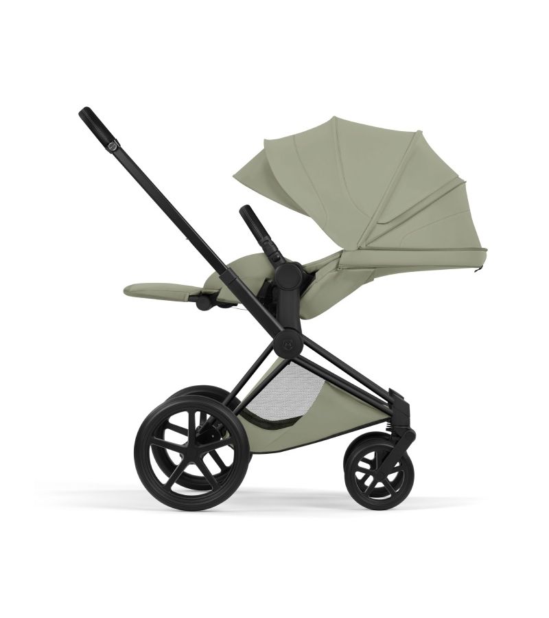 Βρεφικό Καρότσι CYBEX Priam Style Sage Green Σκελετός Matt Black 