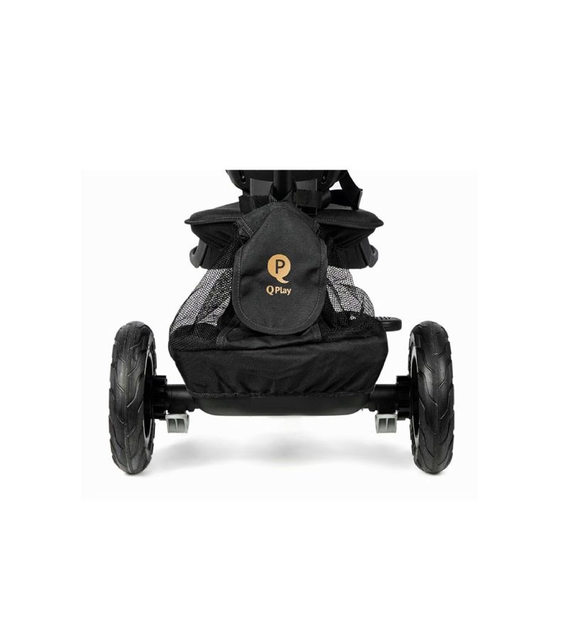 Τρίκυκλο Ποδήλατο QPLAY Deluxe Air Gel Wheels Γκρι 01-1212068-03