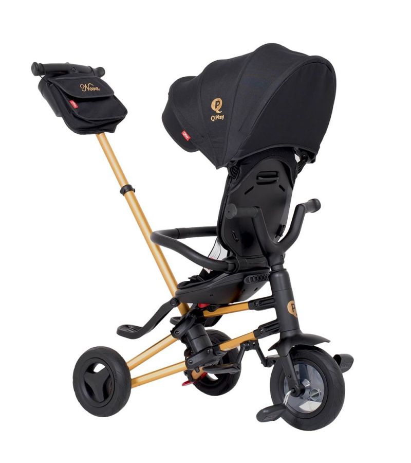Τρίκυκλο Ποδήλατο QPLAY Nova Air Wheels Golden Black Special Edition  01-1212050-08