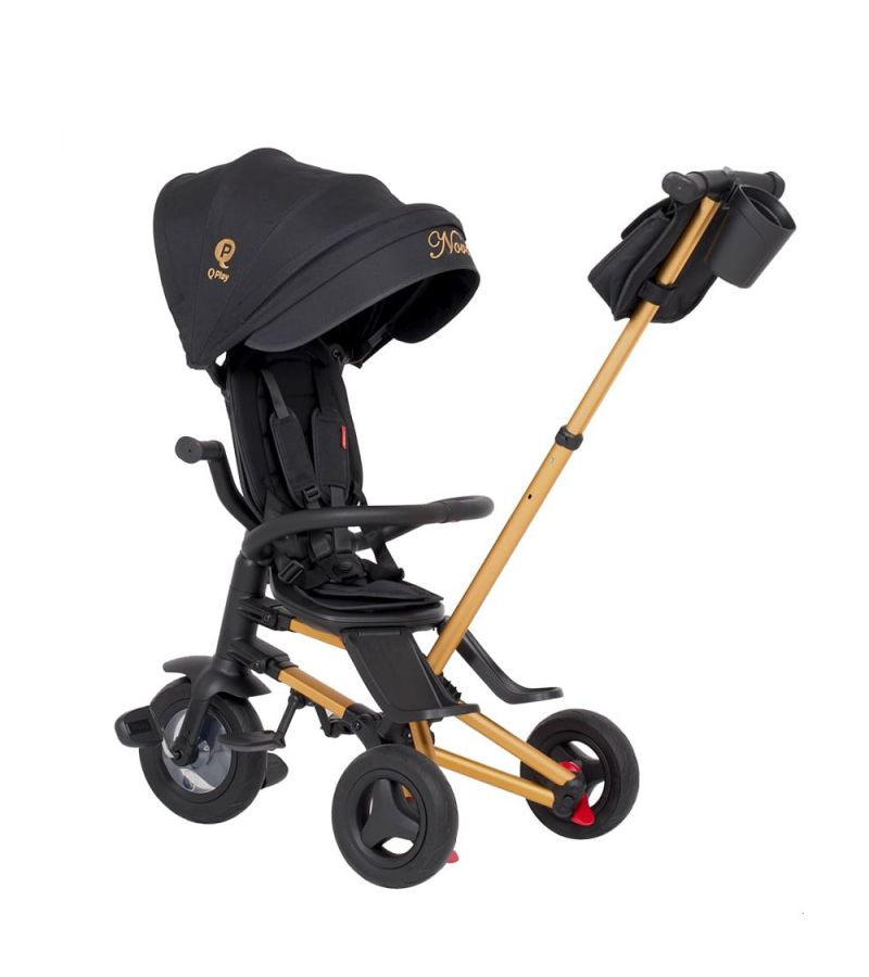 Τρίκυκλο Ποδήλατο QPLAY Nova Air Wheels Golden Black Special Edition  01-1212050-08