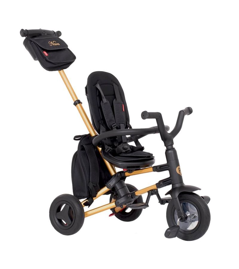 Τρίκυκλο Ποδήλατο QPLAY Nova Air Wheels Golden Black Special Edition  01-1212050-08