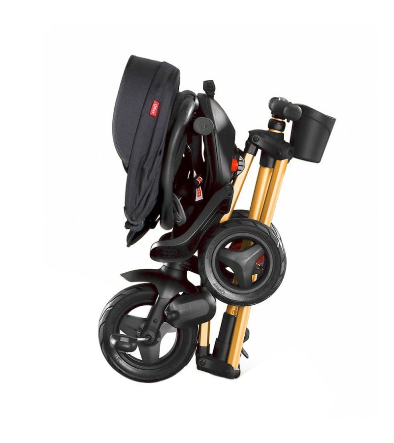 Τρίκυκλο Ποδήλατο QPLAY Nova Air Wheels Golden Black Special Edition  01-1212050-08