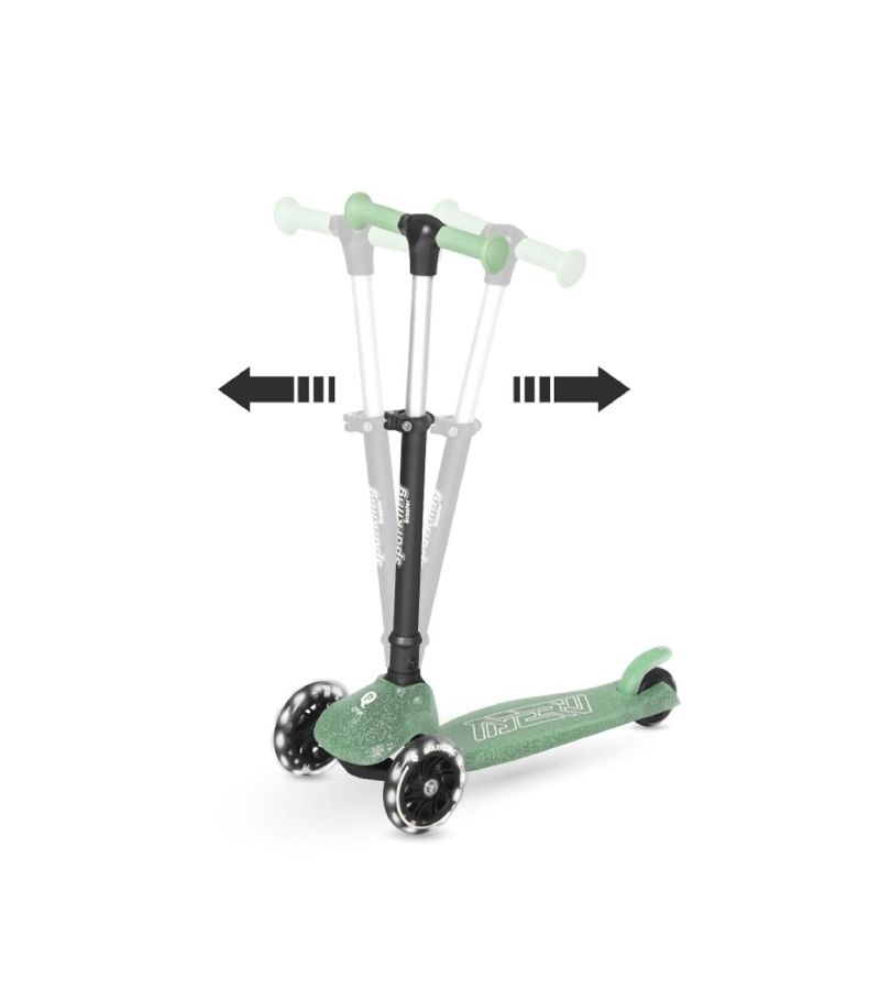 QPlay Sparkling 5in1 Scooter Green