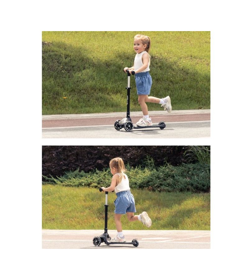 QPlay Sparkling 5in1 Scooter Green