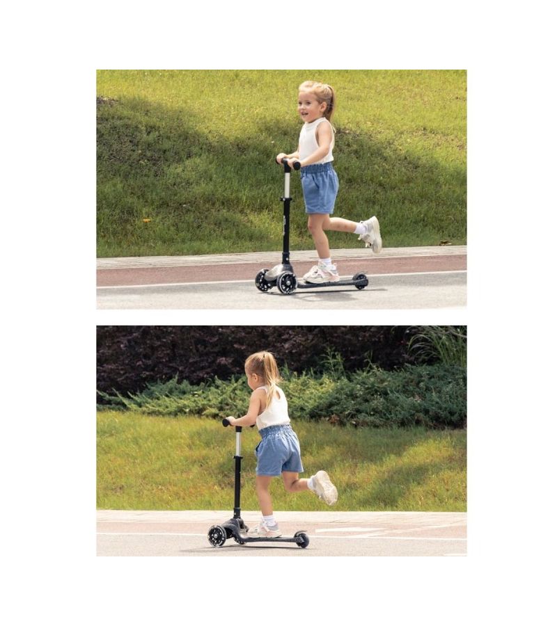 QPlay Sparkling 5in1 Scooter Nude Pink 