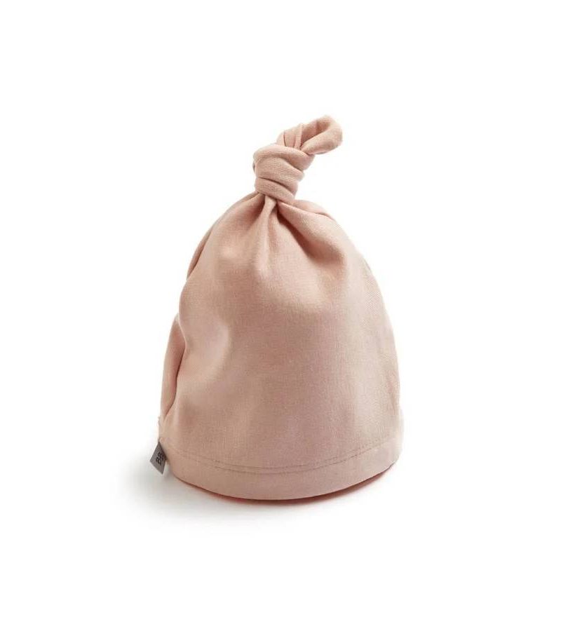 Σκουφάκι νεογέννητου από ύφασμα μπαμπού BAMBOOM Pure Rosa 10439-007