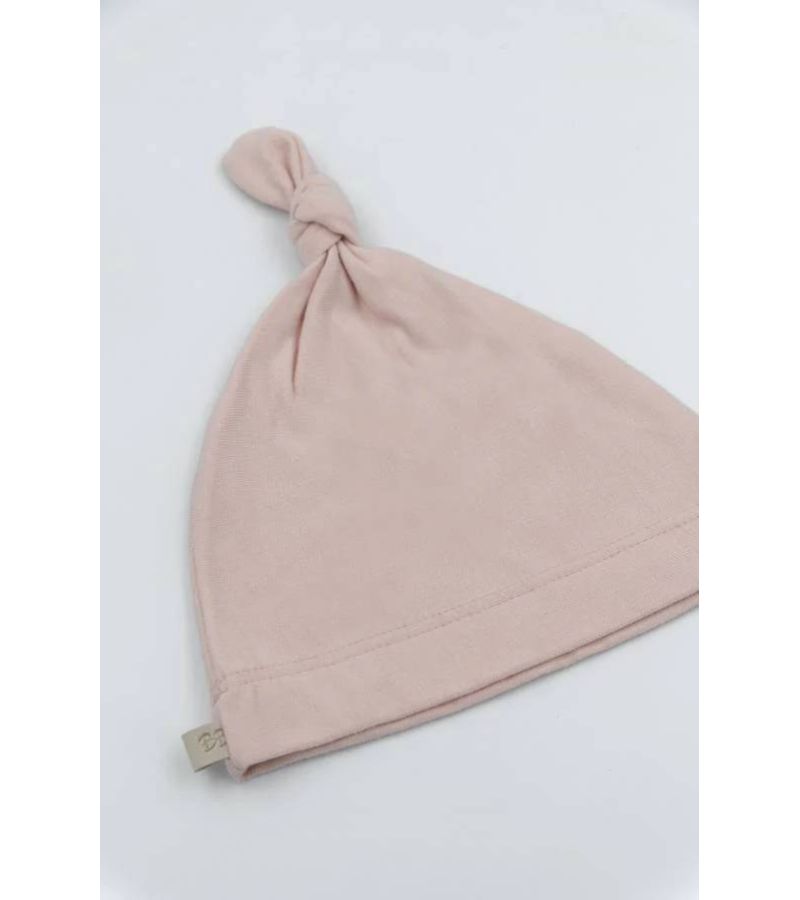 Σκουφάκι νεογέννητου από ύφασμα μπαμπού BAMBOOM Pure Rosa 10439-007