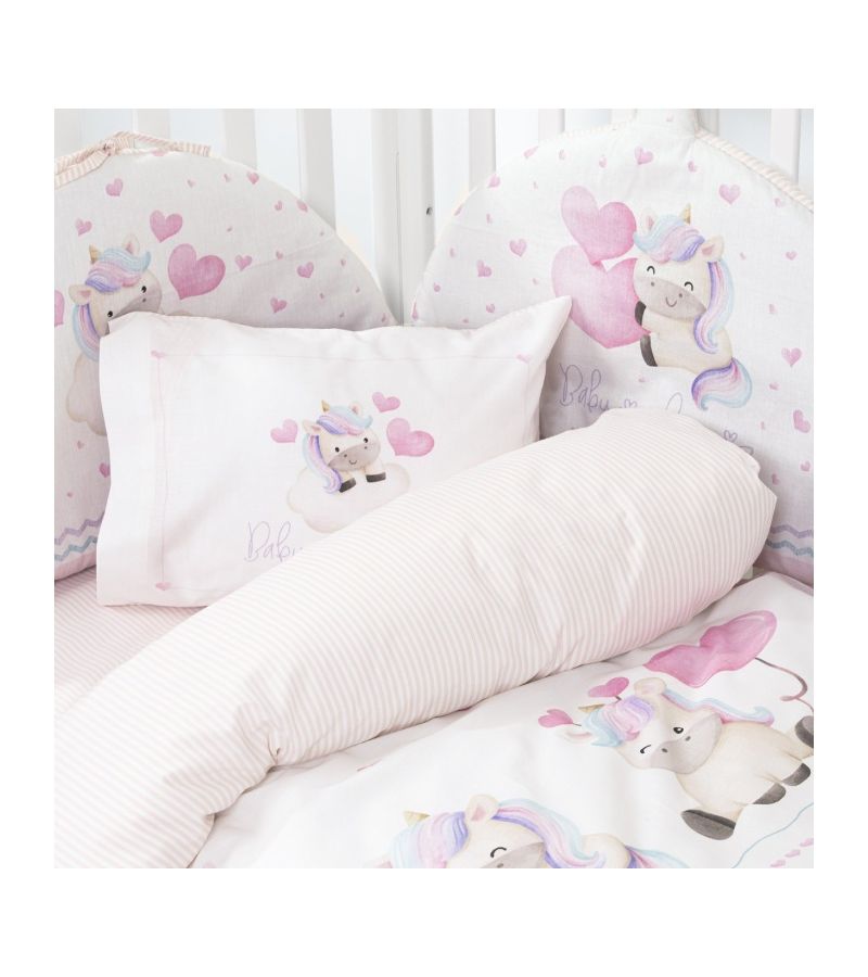 Σετ σεντόνια κούνιας με Λάστιχο 70x140 15 NIMA Luni Uni 35582