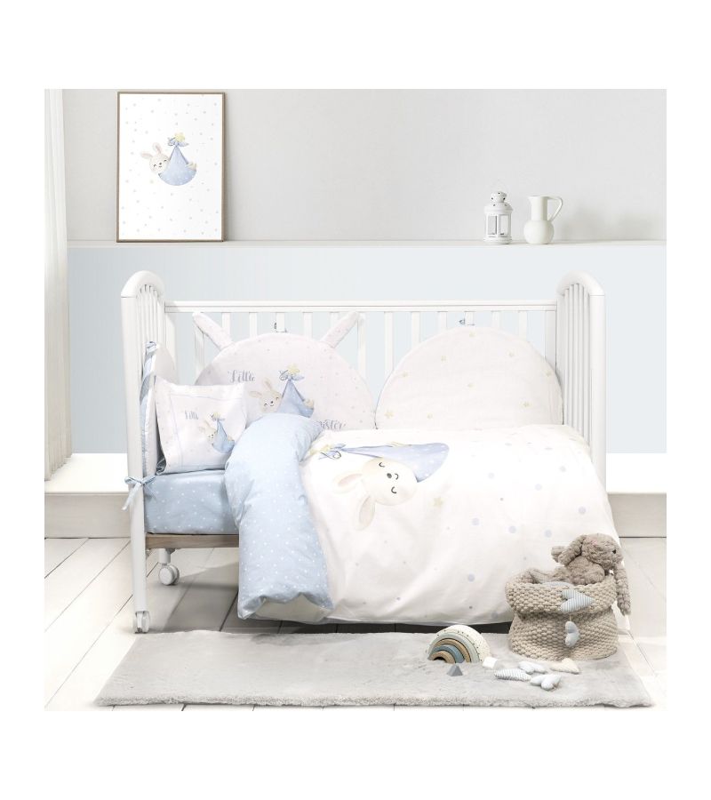 Σετ σεντόνια κούνιας με Λάστιχο 70x140 15 NIMA Little Mister 35602