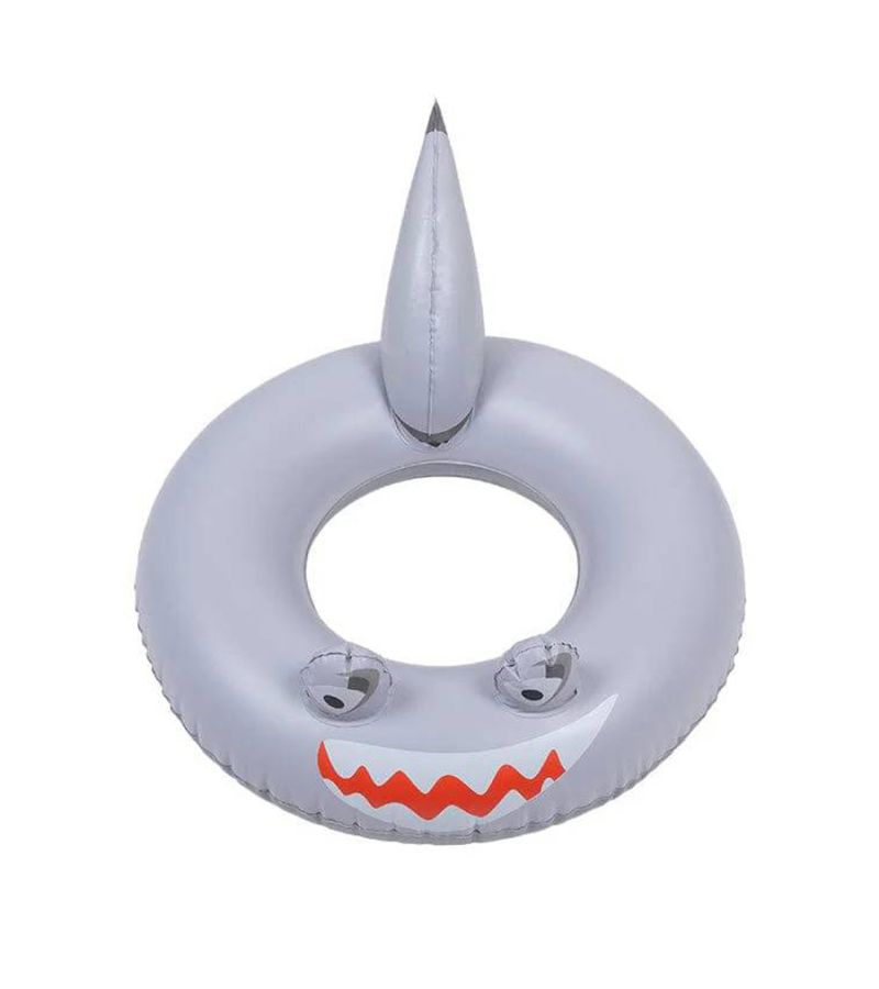 SWIM ESSENTIALS Σωσίβιο Ø55εκ. για παιδιία από 3 ετών - Grey Shark SWE-2023SE987