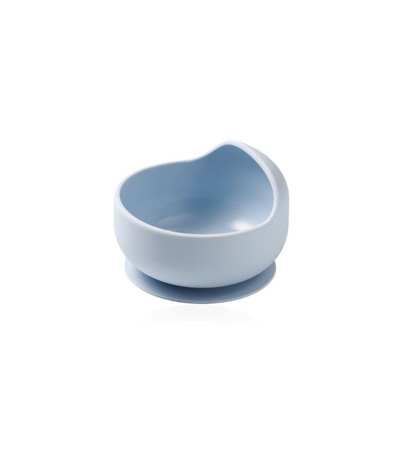 Μπωλ σιλικόνης με βεντούζα BABYONO Blue BN1481/01