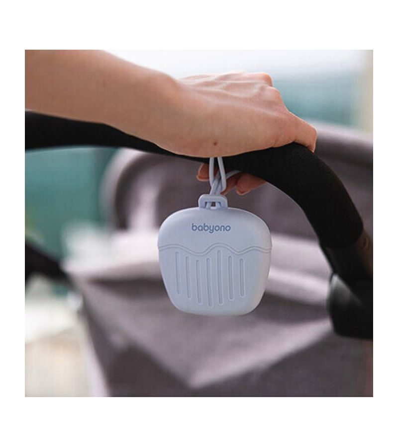 Θήκη πιπίλας σιλικόνης BABYONO Μπλε BN1656/01