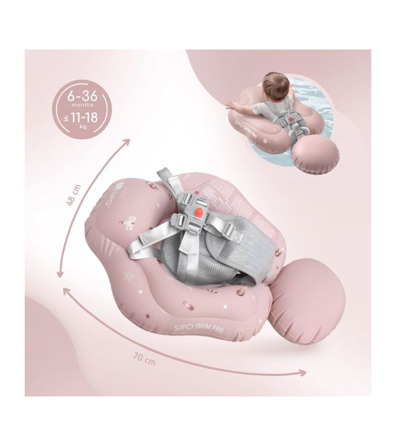 Βρεφικό Σωσίβιο SIPO Swimpro 6-36 μηνών Pink 